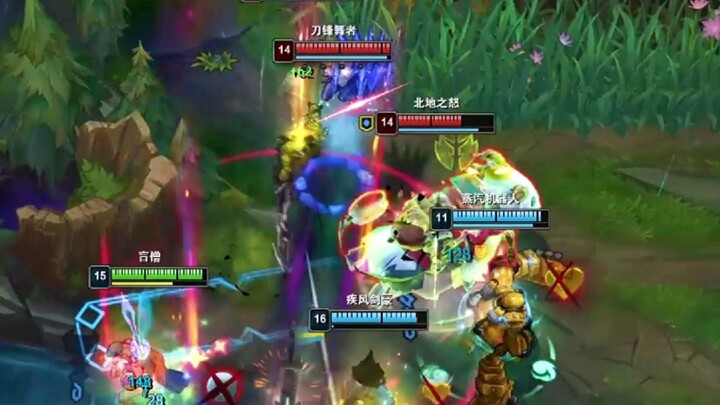 Chàng trai mù và cô gái tóc đuôi ngựa đã phối hợp ăn ý, chẳng phải chuyện đùa đâu!