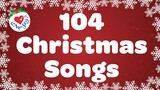 Top 104 Christmas Songs and Carols with Lyrics Best Christmas Playlist 5 Hours 2021