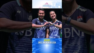 Defence Jongkok Ala Lisa Indonesia Bikin Satu Stadion Bergemuruh! #badminton