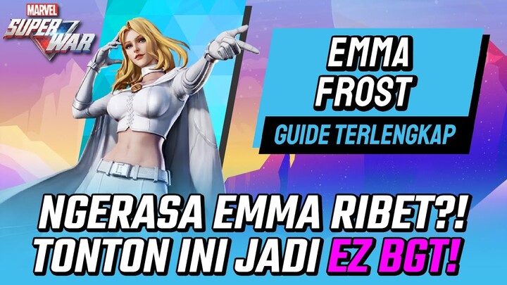 EMMA FROST • TERNYATA EZ BGT! GW AJA BISA, APALAGI ELO YG PRO ASSASSIN! KITA BIKIN SIMPLE!