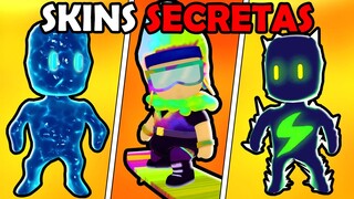 DESCOBRI SKINS SECRETAS na NOVA ATUALIZAÇÃO do Stumble Guys (0.47 Beta)