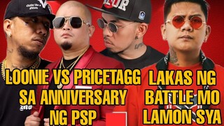 LOONIE VS PRICETAGG IKAKASA NI PHOEBUS SA PSP | SMUGGLAZ HINANGAAN NI LOONIE | FLIPTOP| PSP