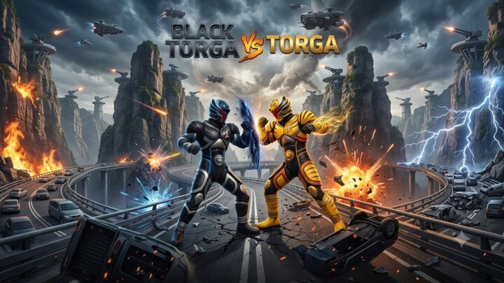 Black Torga Vs Torga