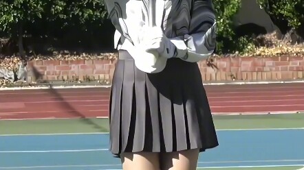 Taichung Girls' High School flag bearer