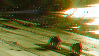 3D Anaglyph Star.Trek 4k.. 80% MORE  DEPTH  P2