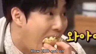 【EXO】Mọi người ăn uống trước ống kính máy quay như thế nào