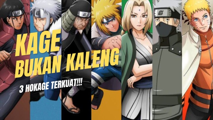 KAGE LAIN GAADA APA APA NYA!! DERETAN HOKAGE TERKUAT!!