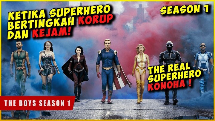 SISI GELAP SUPERHERO Yang Ternyata KORUP Dan KEJAM  THE BOYS SEASON 1