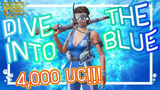 PUBG Mobile - สุ่มหาชุดดำน้ำ Dive into the blue สุดรัดติ้ว 55555