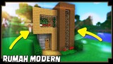 CARA MEMBUAT RUMAH MODERN - Minecraft Indonesia
