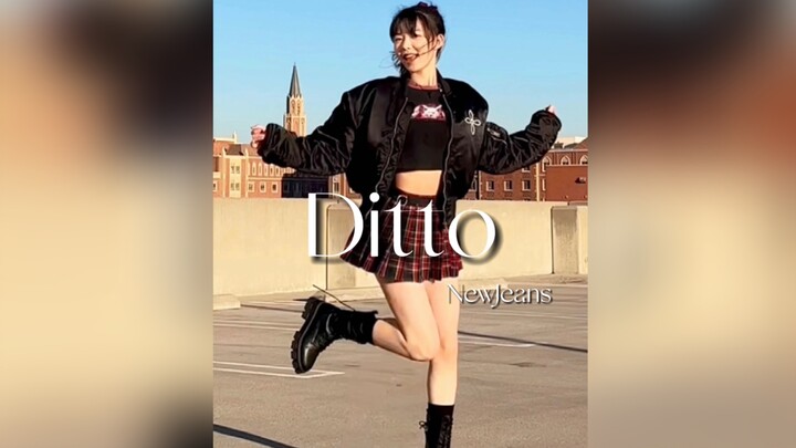 Latihan menari hari ini｜Ditto speed flip di atap sekolah USC! Jeans Baru - Hal yang sama
