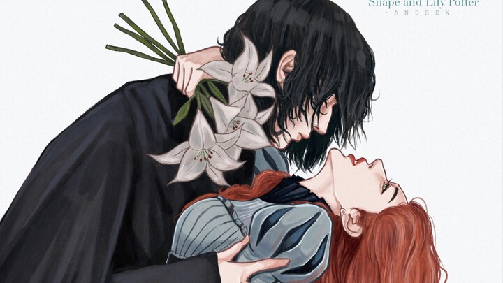 “Slytherin Jago Melewatkan Orang yang Mereka Cintai” | Snape & Lily Potter [Gambar Procreate]