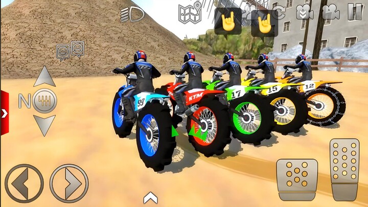 Juego de Motos - Motocicleta de policía - Trucos de Motos en Rampas Extremas #5 Android gameplay