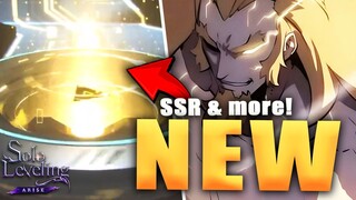 NOOOO!! NEW SSR IS... and more INSANE LEAKS! (Solo Leveling Arise)