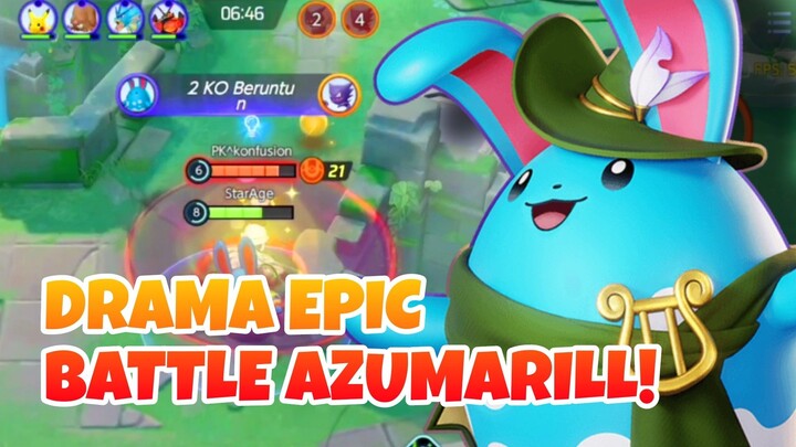 DRAMA EPIC BATTLE AZUMARILL - Pokemon Unite