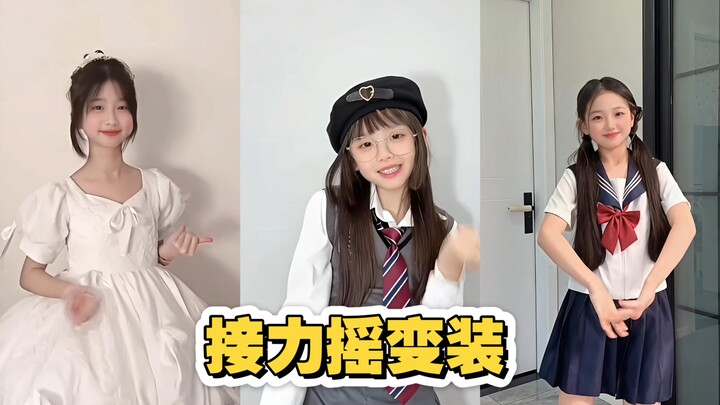 [Costume Relay Shake] A Compilation of 6 Elementary & Middle School Students!