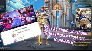 How to get free Alucard Lightborn Striker skin from MPL PH tournament | Nxp V. S Work Auster Day 1