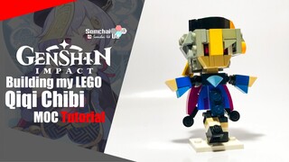 LEGO Genshin Impact Qiqi Chibi MOC Tutorial | Somchai Ud