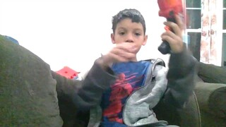 my Xshot VS nerf dinosareeeeeeeeeeee