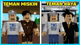 Teman Miskin VS Teman Kaya (Brookhaven) - Roblox Indonesia