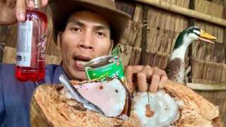 Thử Ăn Dừa Sáp Trộn Sting Sữa Siêu Ngon, Siêu Phê!