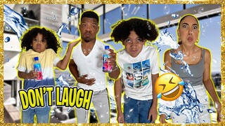TRY NOT TO LAUGH FAMILY CHALLENGE *SO FUNNY*