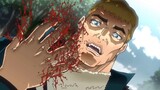 Baki easily defeated the group of thugs, Baki is shocked when Spec shoots himself at himself