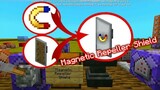How to make a Magnetic Repeller Shield in Minecraft using Command Block Tricks