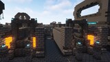 [การถ่ายภาพไทม์แลปส์ของ Minecraft] ฉันใช้เวลาหนึ่งสัปดาห์ในการสร้างเมืองโบราณลึกใน MC! !