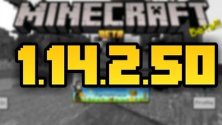 มาเเล้วMinecraft PE 1.14.2.50 เเก้บัคต่างๆ