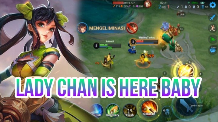 LADY CHAN IS HERE BABY