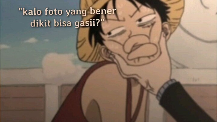 pov:kalo Luffy foto yang bener