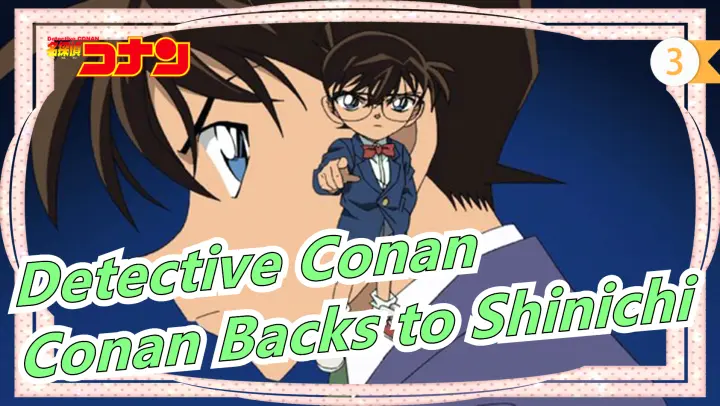 Detective Conan|[TV] Detailed Collection of Conan Backs to Shinichi_A3