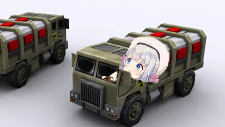 [Shizuku Ruru] Sakura girl reveals her breasts are too big to do L2D