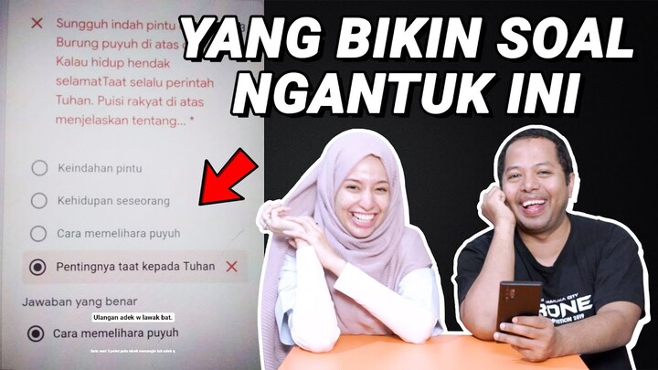 11 SOAL UJIAN ONLINE SEKOLAH KOCAK