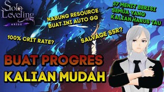 10 TIPS ULTIMATE YANG AUTO BIKIN KALIAN JADI PRO DI GAME INI SOLO LEVELING ARISE