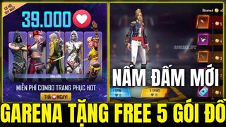 Free Fire - Bất Ngờ Garena Tặng FREE 5 Gói Đồ Cực Đẹp, Hé Lộ Sự Kiện Nhận Cực Nhiều Đồ Miễn Phí