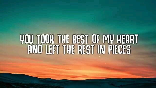 IN THE STARS - BENSON BOONES (lyrics)