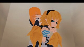 【MMD ประติมากรรม Bump World Sand】เมื่อ Jin และ Qiu ถูกขังอยู่ในลิฟต์...