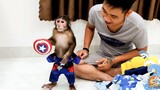 [Động vật]Buổi biểu diễn thời trang của khỉ con YoYo