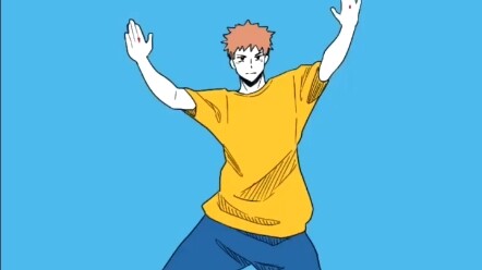 All members dance