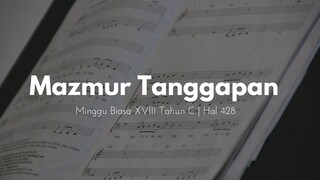 Mazmur Tanggapan Minggu Biasa XVIII Tahun C - cover by JenniferOdelia