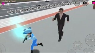 ada Karakter Baru Yaitu Boboiboy Elektrik Di sakura School simulator