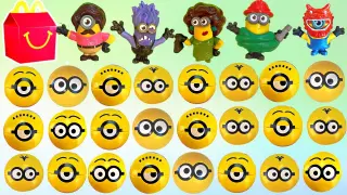 Fizzy Opens Full Set of 48 Minions Rise of Gru Happy Meal 2020