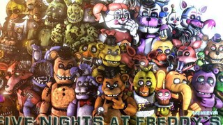 【احتفال بالذكرى السنوية التاسعة لـ FNAF/القطع المختلطة】احتفل بحرارة بالذكرى السنوية التاسعة لـ FNAF