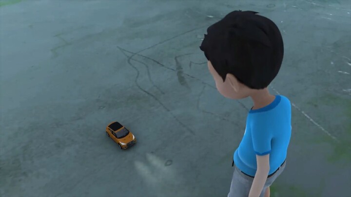 Hello Carbot HD S001 Ep 017 - RC카가 된 카봇 Carbot Becomes an RC Car Eng Subbed