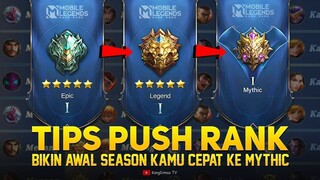 TIPS PUSH SOLO RANK AWAL SEASON 24 | Mobile Legends