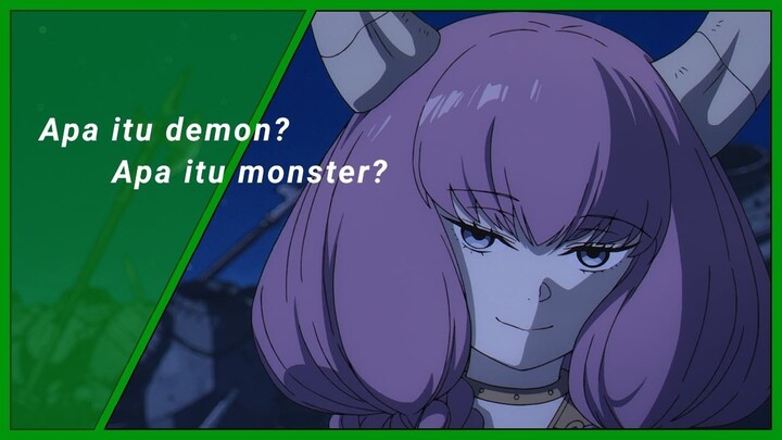 Perbedaan Monster dan Demon dalam cerita Frieren