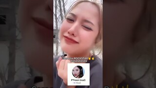 [ LISA ROCKSTAR vs SAROCHA FREEN ROCKSTAR ] SAROCHA YOU'RE THE BEST 👏😭 #srchafreen #freenbecky