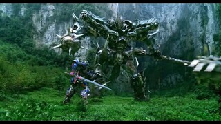 TRANSFORMER: AGE OF EXTINCTION | ALL DINOBOTS SCENE